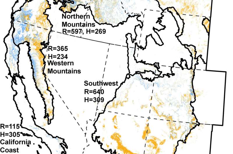 Contemporary wildfires not more severe than historically in western US dry forests