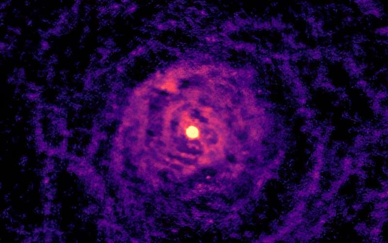 Cosmic chemistry unveils stellar dance: ALMA telescope discovers hidden orbit secrets