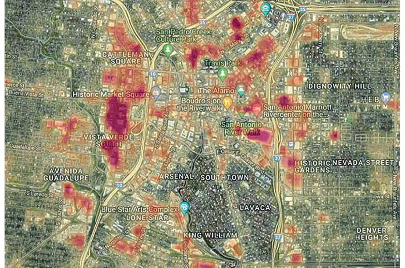 Data fusion tool targets urban heat islands in San Antonio