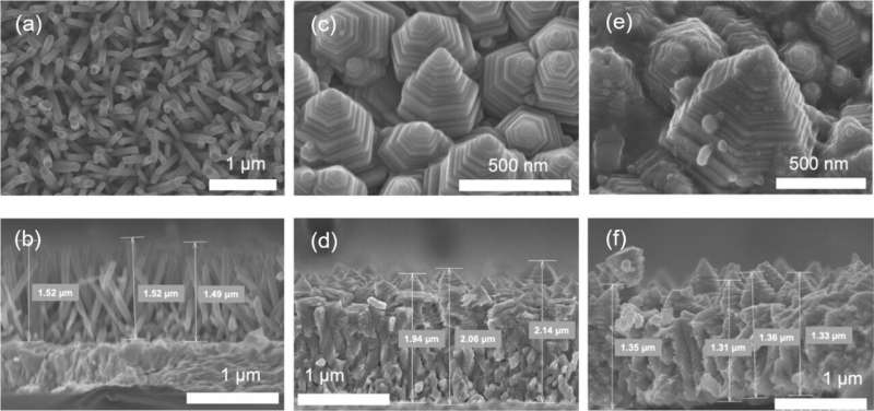 Development of zinc oxide nanopagoda array photoelectrode