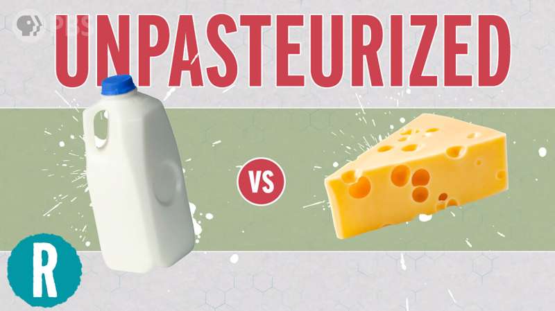 Don't drink raw milk. But what about raw milk cheese? (video)