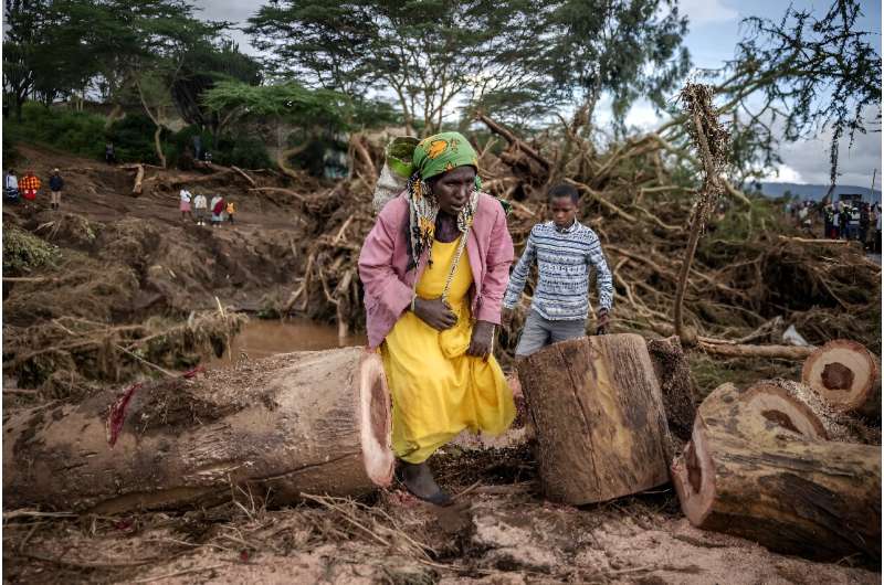 Dozens of villagers died when a dam burst near Mai Mahiu in the Rift Valley