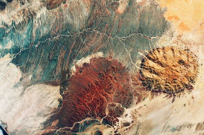 Earth from Space: Namibian landforms