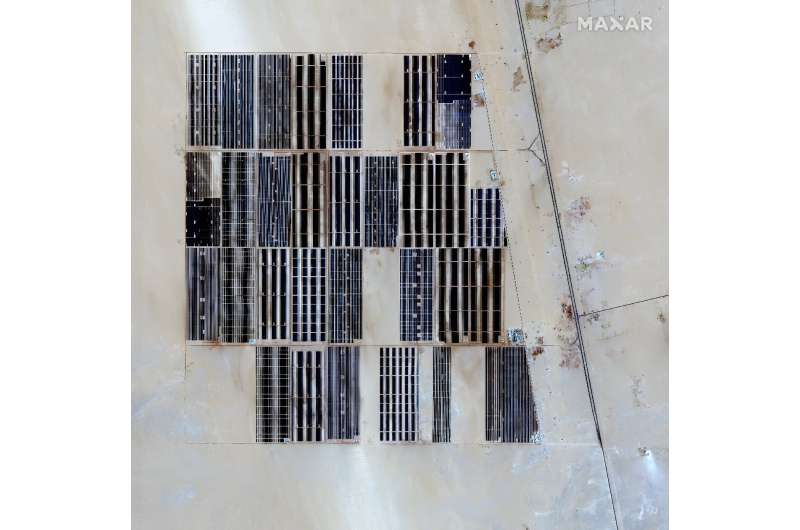 Egypt's Benban Solar Park is visible from space