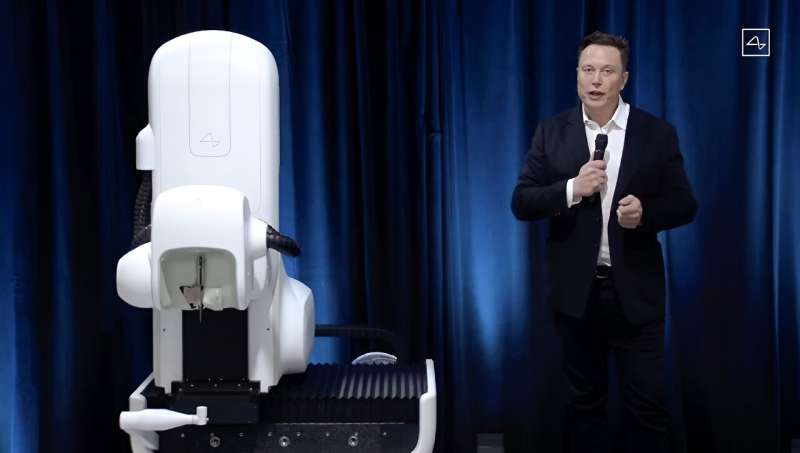 Elon Musk startup Neuralink developed robotic surgery equipment as part of its work to link brains to computers