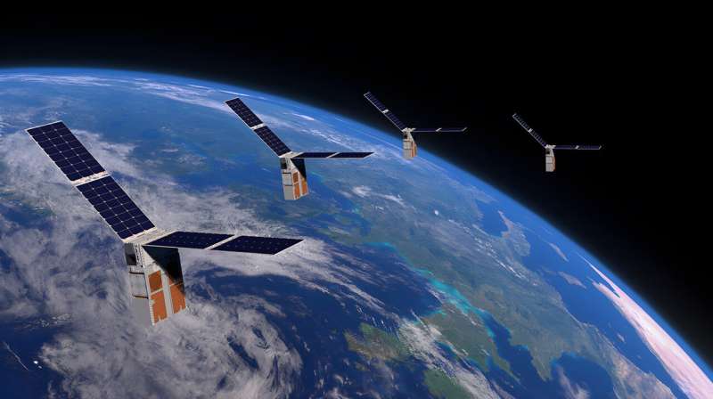 Engineers conduct first in-orbit test of 'swarm' satellite autonomous navigation