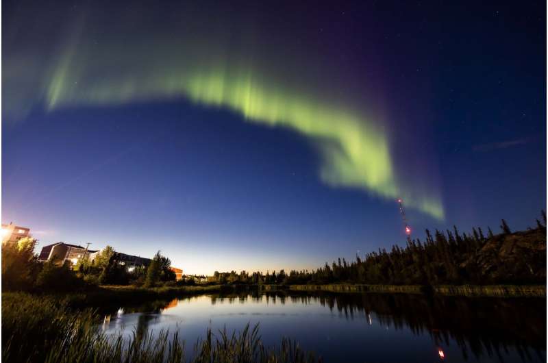 Faint auroras may be visible in Northern Hemisphere skies after weekend solar storms