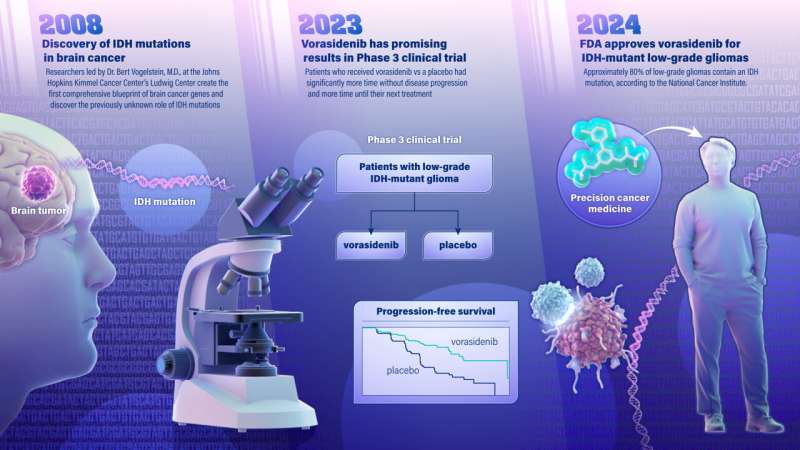 FDA approves drug targeting Johns Hopkins-discovered brain cancer gene mutation