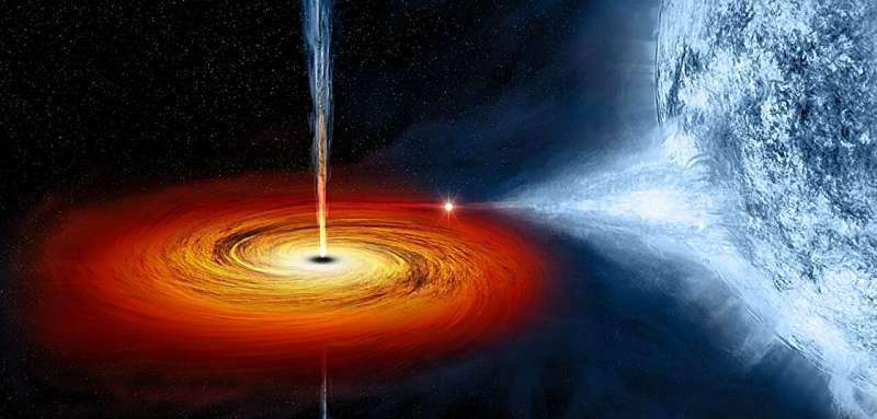 First proof that 'plunging regions' exist around black holes in space