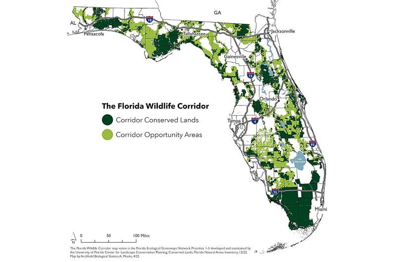 Florida Wildlife Corridor eases worst impacts of climate change