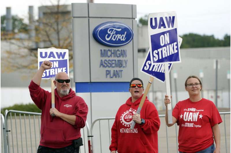 Ford CEO says company will rethink where it builds vehicles after last year's autoworkers strike