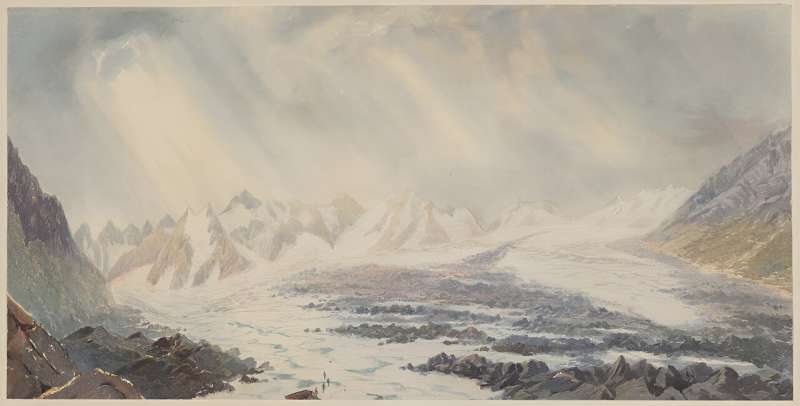 Frozen in time: old paintings and new photographs reveal some NZ glaciers may soon be extinct