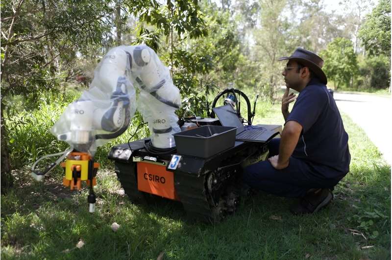 Future robots to stay one step ahead of bushfires