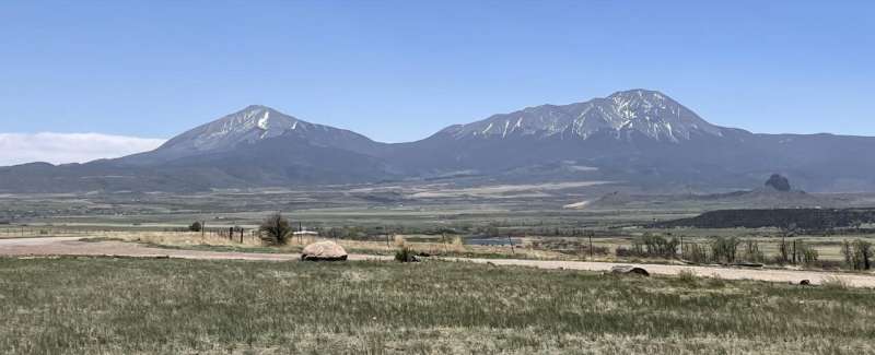 Geologists explore the hidden history of Colorado's Spanish Peaks