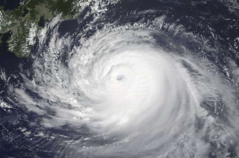 Global warming has a bigger effect on compact, fast-moving typhoons