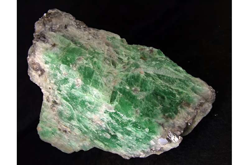 Green mystery: plumbian orthoclase reveals hidden resources
