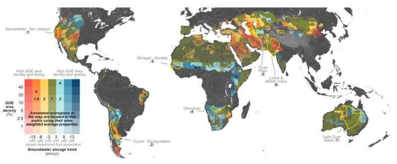 Groundwater is key to protecting global ecosystems