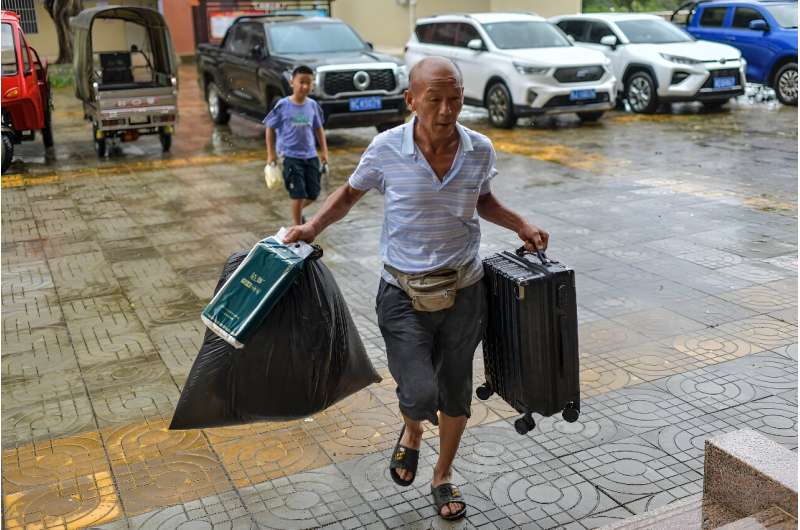 Hainan province evacuated over 400,000 people ahead of Storm Yagi's expected landfall