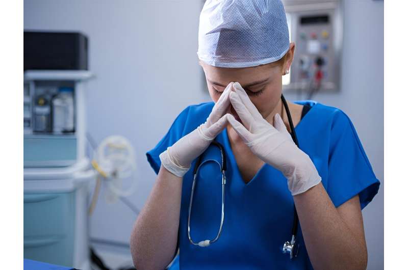 Health care workers were at highest COVID risk in workplace