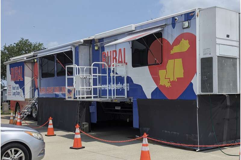 Heart disease is rampant in parts of the rural South. Researchers are hitting the road to learn why