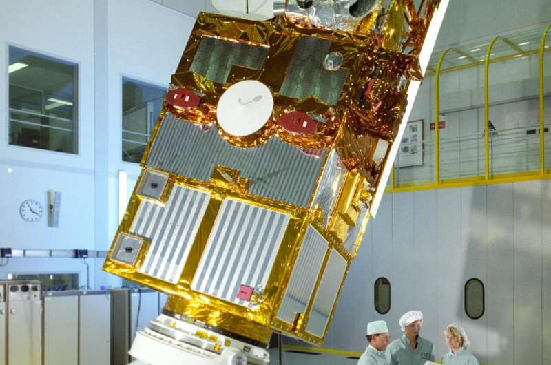Heritage ERS-2 satellite to reenter Earth's atmosphere