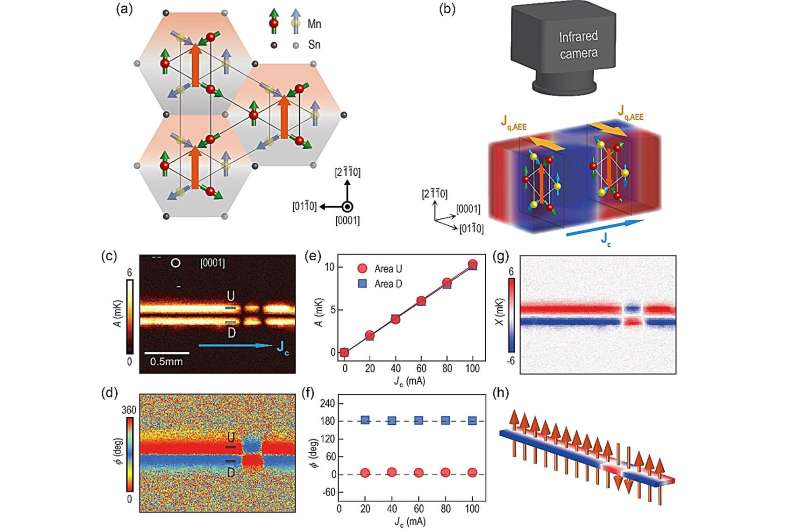 High-precision infrared imaging technology reveals the magnetic domain structure of non-collinear antiferromagnets