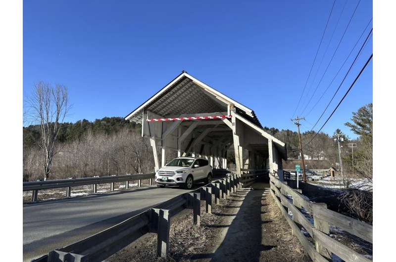 Historic covered bridges are under threat by truck drivers relying on GPS meant for cars