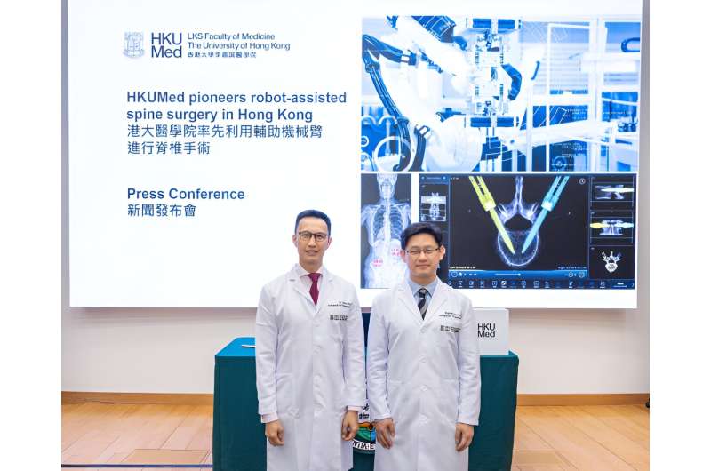 HKUMed pioneers robot-assisted spine surgery in Hong Kong