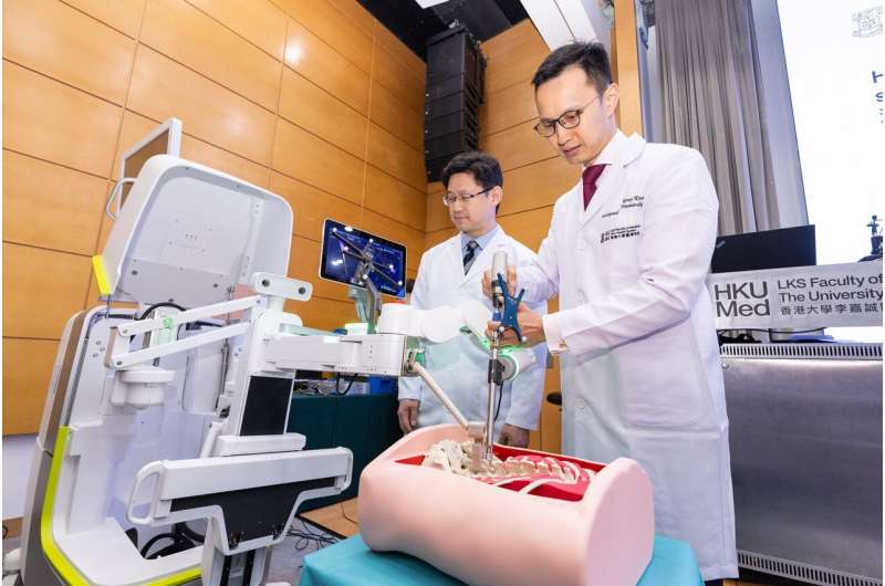 Hong Kong team pioneers robot-assisted spine surgery