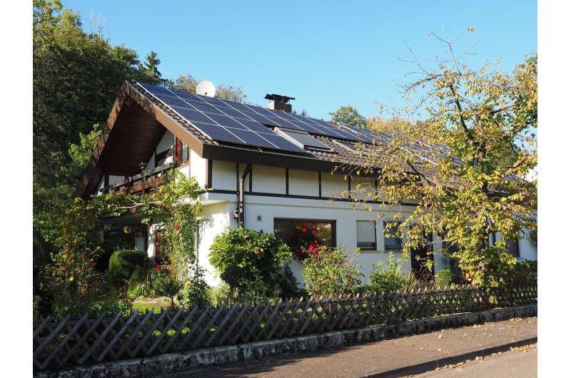 house with solar 