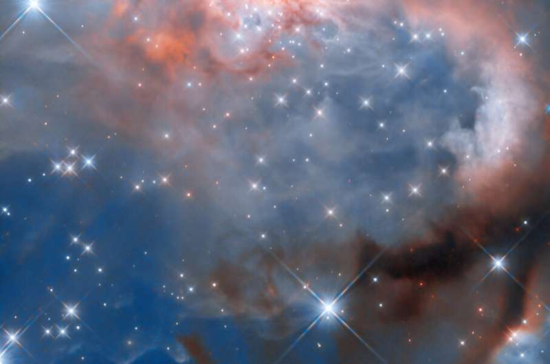 Hubble captures infant stars transforming a nebula