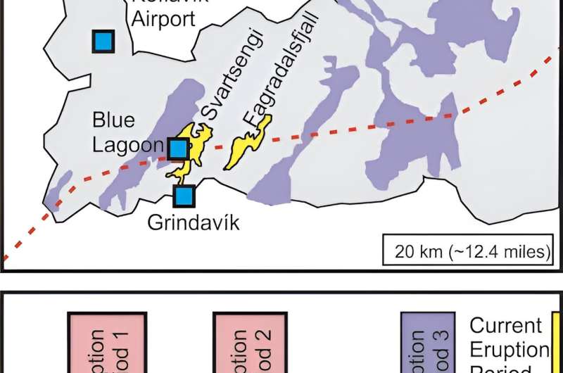 Iceland's recent volcanic eruptions driven by pooling magma are set to last centuries into the future