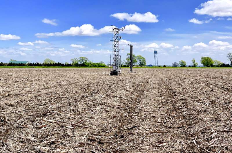 Illinois-led study reveals stable soil moisture variability within fields and opens the door for satellite remote sensing for future measurements