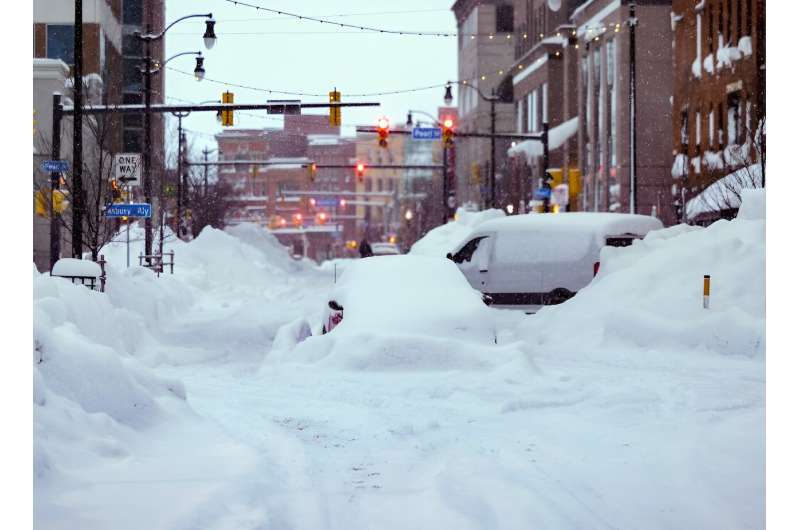 In 2022 the US Northeast was battered by what authorities called the 'blizzard of the century'