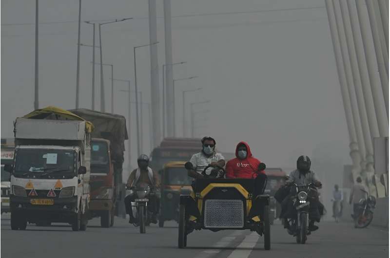 In India's capital Delhi 11.5 percent of deaths every year were linked to air pollution, the researchers said