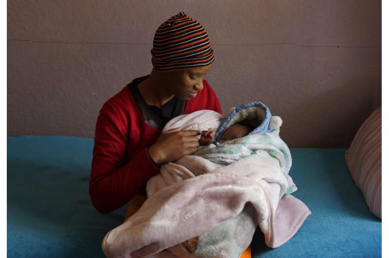 In South Africa's richest area, mother-to-baby HIV transmission is a concern despite free prevention