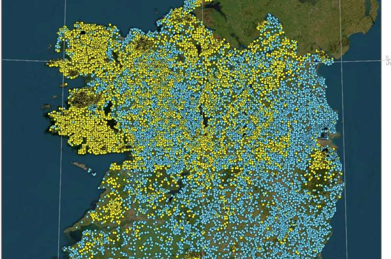Irish peat soils are far more vast than previously known