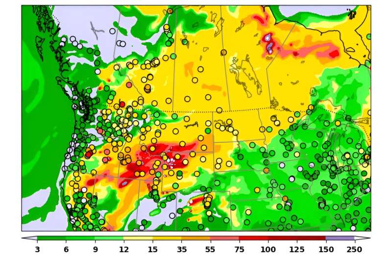 It's not just hot air: Improved air quality model aids forecasters in the field