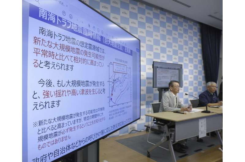 Japan's first-ever megaquake advisory brings worry and confusion. What does it mean?