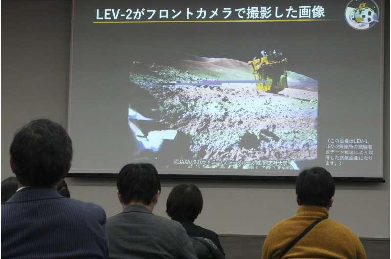 Japan's precision moon lander has hit its target, but it appears to be upside-down
