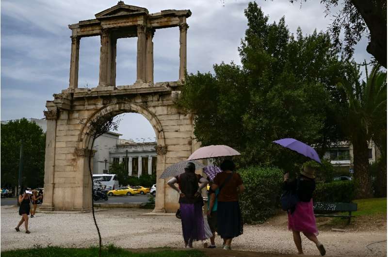 June and July this year marked the hottest on record in Greece