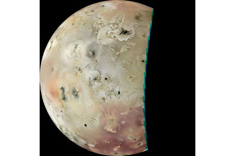 Juno reveals a giant lava lake on Io