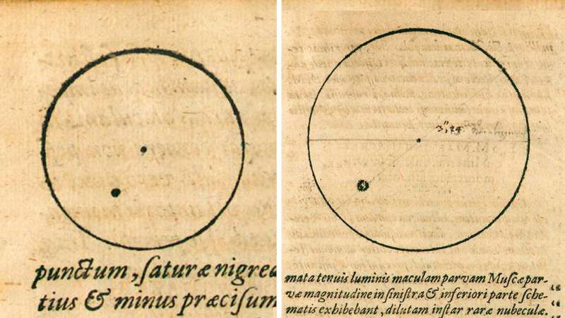 Kepler's 1607 pioneering sunspot sketches solve solar mysteries 400 years later