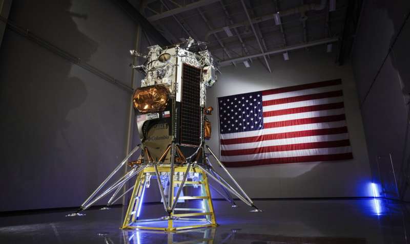 Lander 'alive and well' after company scores first US moon landing since Apollo era