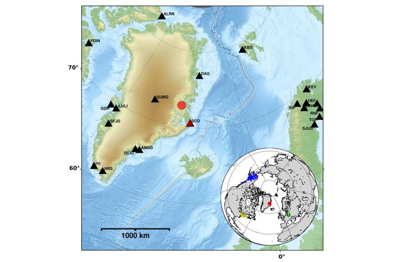 Landslide triggers megatsunami in slender fjord