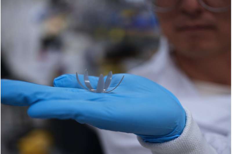 Laser-controlled liquid metals herald new era for soft robotics