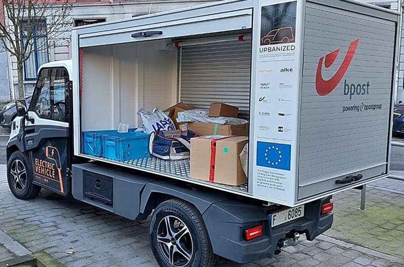 Mail and parcel deliveries in cities go green