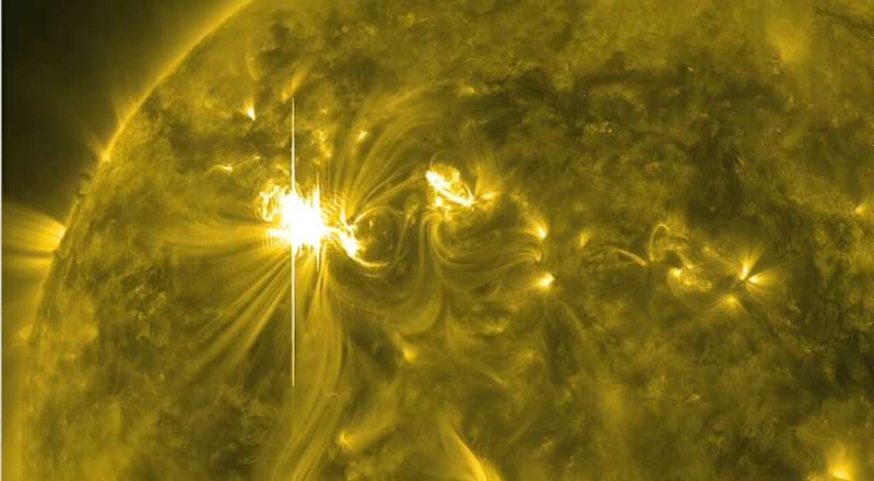 Massive explosions on the surface of the Sun shoot out plasma, radiation and even magnetic fields at incredibly fast speeds born on the solar wind