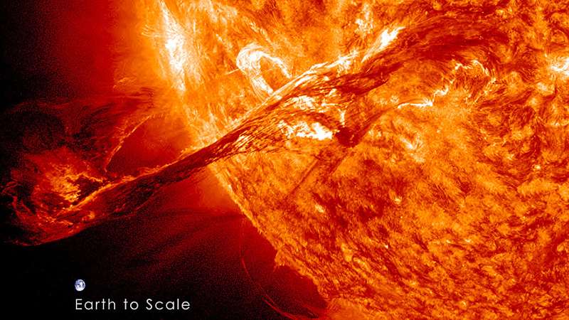 Massive solar wind disturbance caused Earth’s magnetosphere to fly without its usual tail