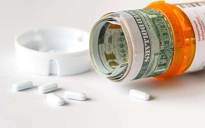 Mean cost of bringing new drug to U.S. market is $879.3 million